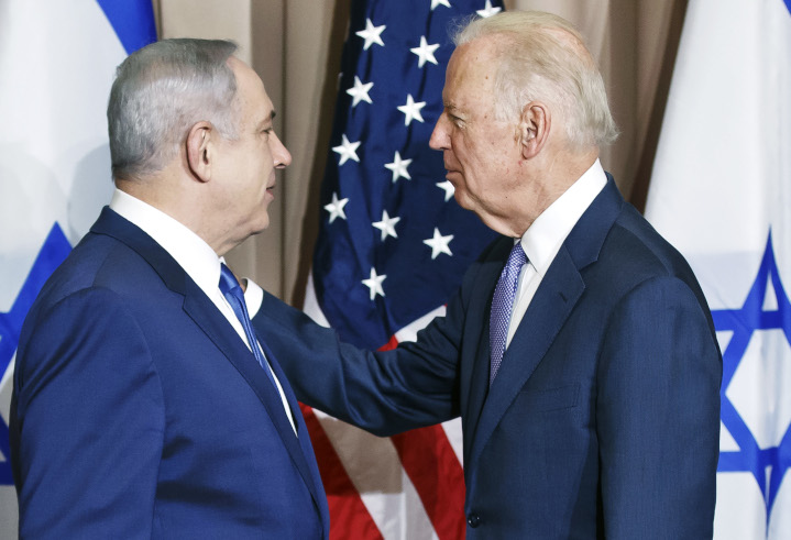 Long-time political friends, Prime Minister Benjamin Netanyahu and then Vice-President Joe Biden meet in Davos, Switzerland in 2016. The alliance between the U.S. and Israel is one of the world’s strongest and most mutually beneficial. President-elect Biden has the opportunity to leverage that relationship toward even greater U.S. security.