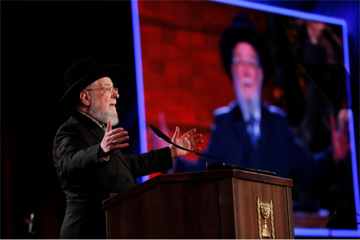 Rabbi Israel Meir Lau, who was liberated from the Auschwitz death camp at age 8, later became Israel’s Chief Rabbi. He addressed some 44 world leaders at the World Holocaust Forum, a commemoration at the Yad Vashem museum in Jerusalem, where he said he was incapable of forgiving the killers of six million Jews.