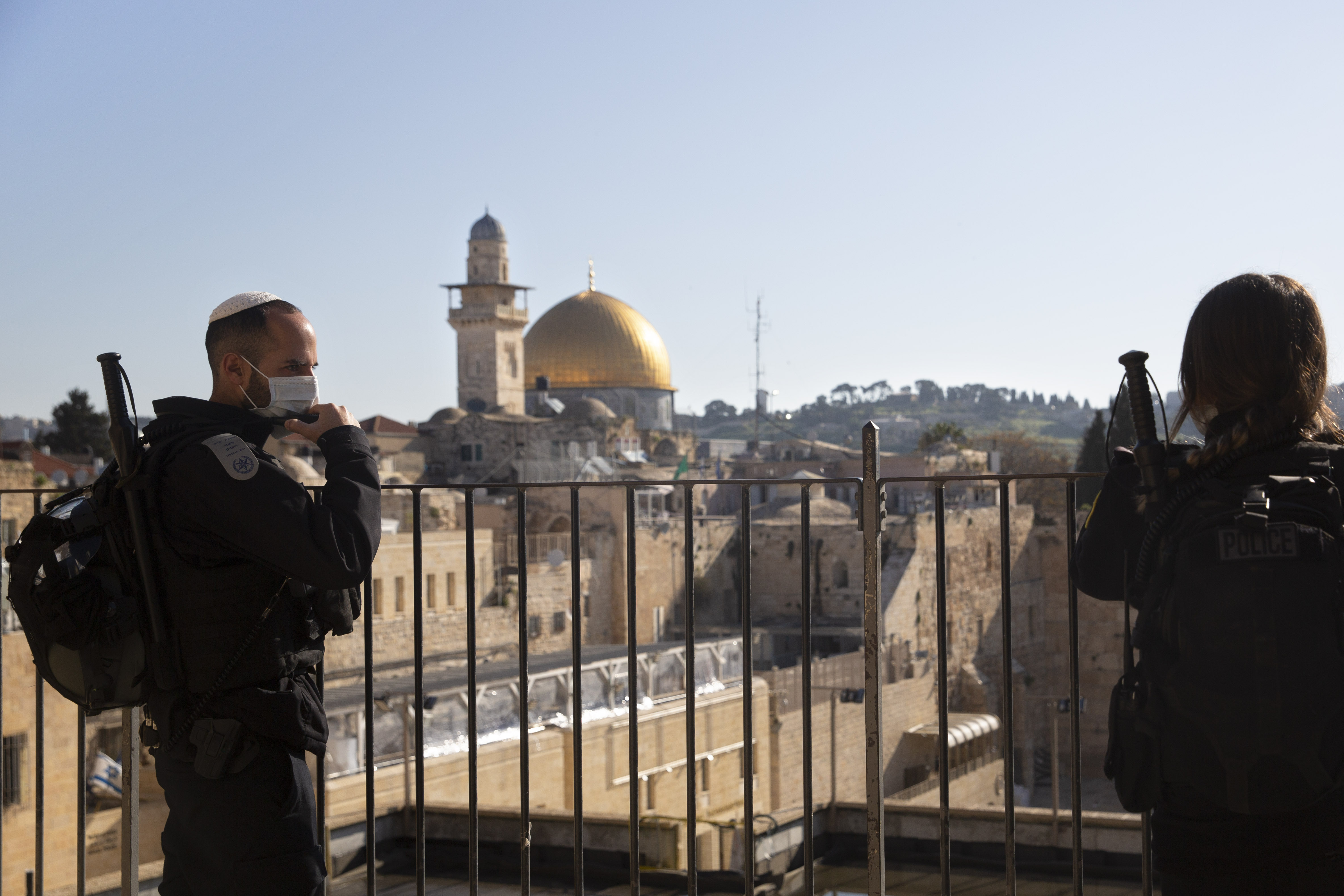 Israeli police enforce a nationwide lockdown on Passover to suppress spread of the coronavirus. Despite Israelis’ high compliance with the nation’s strict restrictions, police issued more than 2,000 fine citations to violators over the holiday.