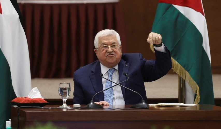 Mahmoud Abbas, 85-year-old Palestinian president, declared an end to all agreements with Israel, including security cooperation and Israel’s forwarding of $600 million in taxes collected on behalf of the Palestinian Authority, both of which pose existential threats to the PA. 