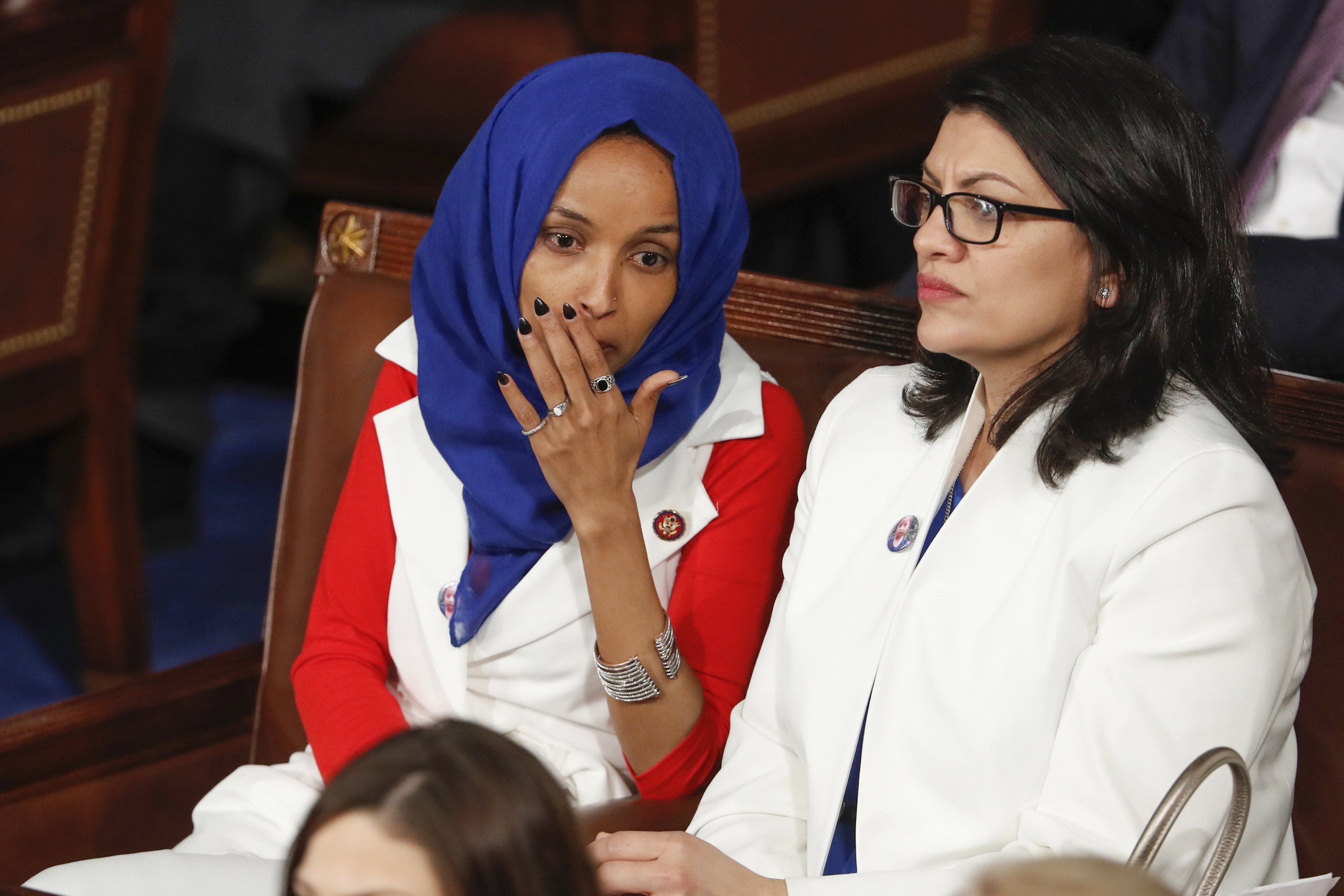 Ilhan Omar and Rashida Tlaib, U.S. Representatives 