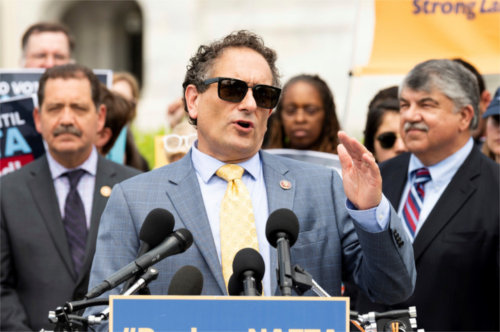 U.S. Rep Andy Levin (D-MI) drafted a letter criticizing recent U.S. policies supporting Israel. The letter was signed by 107 leftist Democrat House members—including the “Squad” of Reps. Tlaib, Omar, Ocasio-Cortez and Pressley—representing a substantial minority of the entire House and even a minority of Democrat House members. 