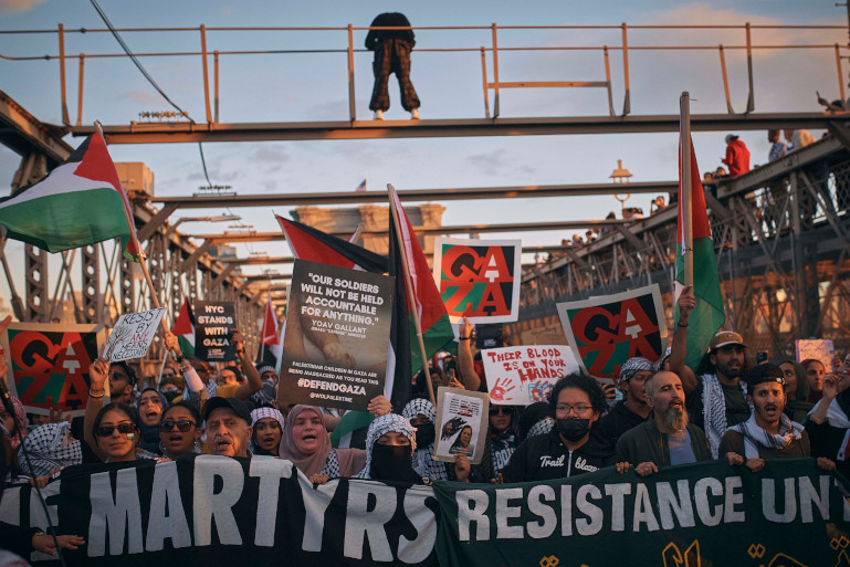 Tens of thousands in the U.S. demonstrate their support of the worst massacre of Jews since the Holocaust—using the language of global jihad and basing their “resistance” to Israel’s existence on five “Big Lies” against Jews and the Jewish state.