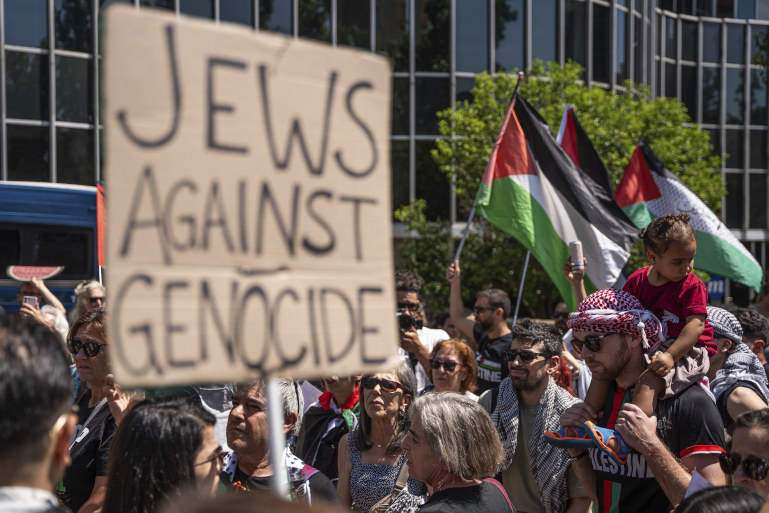 While factually there is no genocide in Gaza, we see the lie spread at the U.N., in Congress, on campus, at concerts, and in demonstrations, even by misguided Jews. They are among the ignorant—and malicious—enemies of Israel who promote the lie that Israel purposefully kills innocent Palestinians.