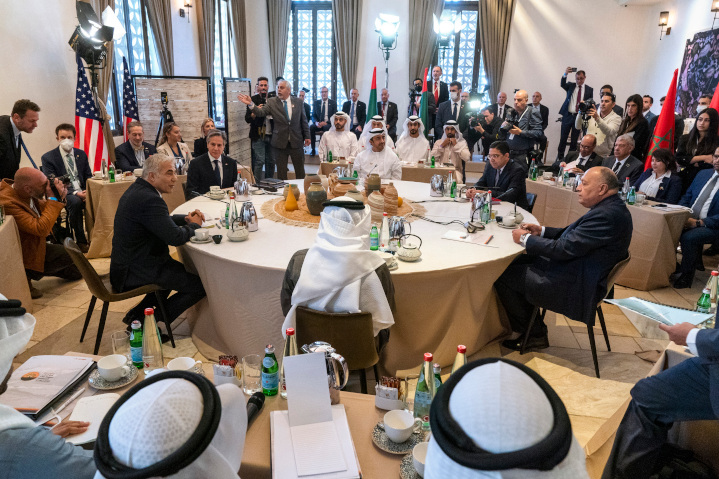 The recent Negev Summit in Israel gathered foreign ministers from four Arab states, plus U.S. Secretary of State Blinken and Israeli Foreign Minister Lapid to discuss cooperation, particularly in resisting Iran’s growing threat. Palestinians condemned the Summit, calling it Arab “normalization with the enemy.” 
