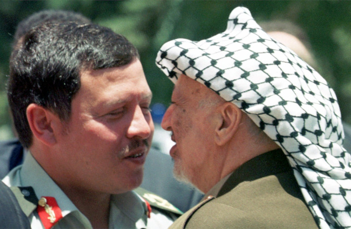 When Jordan controlled the West Bank, they never offered it to the Palestinians, yet Jordan’s King Abdullah II met warmly with Palestinian Authority chief Yasser Arafat in 2001. Despite the Israel-Jordan peace treaty, Abdullah still supports the Palestinian war of terror against Israel.