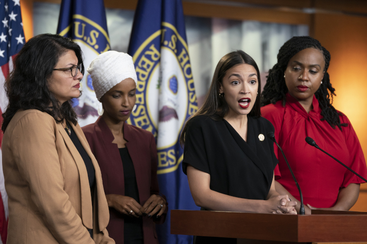 Representatives Tlaib, Omar, Ocasio-Cortez and Pressley—the “Squad”—are emblematic of increasing numbers of Democrats who oppose Israel in Congress, as well as rank-and-file Democrats who likewise support the Palestinian cause rather than Israel.