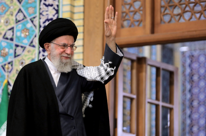 Iranian Supreme Leader, Ayatollah Ali Khamenei, whose Islamic Republic President Biden has reportedly agreed to pay $6 billion in ransom for 5 American hostages—supercharging Iran’s global terrorist enterprise and teaching America’s enemies how to raise huge amounts of cash.