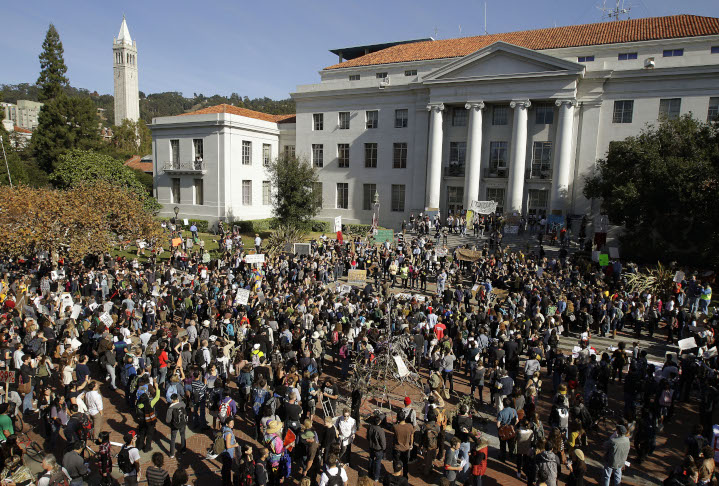 1964 Free Speech Movement demonstrations took place on UC Berkeley’s Sproul Plaza. Today the University is one of many focal points nationally for speech censorship, most recently antisemitic attempts to drive out teachers, students and speakers who advocate for Israel. 