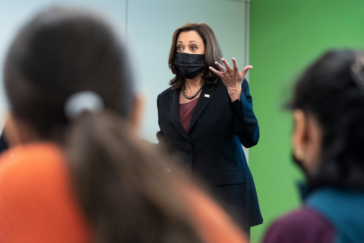 Vice President Kamala Harris, visiting George Mason University, fielded a question from a student who slanderously accused Israel of genocide. Harris characterized the falsehood as the student’s “truth,” which must not be suppressed and “must be heard.”