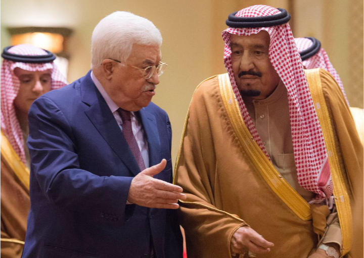 Palestinian President Abbas pleads his case to Saudi Arabia’s King Salman. While the Saudis and other Arab states pay lip service to the Palestinian cause to placate their own citizens, Palestinians’ bad behavior has made them undesirable clients in much of the Arab world.
