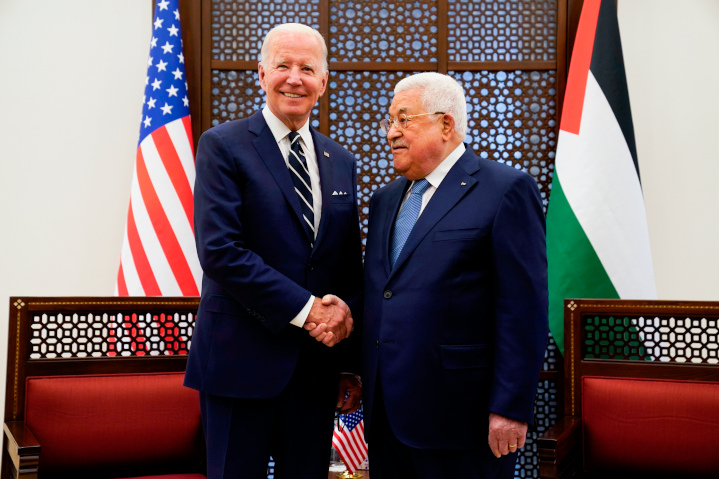 President Biden happily travels to visit the corrupt Palestinian dictator Mahmoud Abbas, who pays salaries to terrorists who murder Israelis, but Team Biden has threatened to boycott right-leaning members of Israel’s newly elected government if they’re given posts in the new cabinet. 