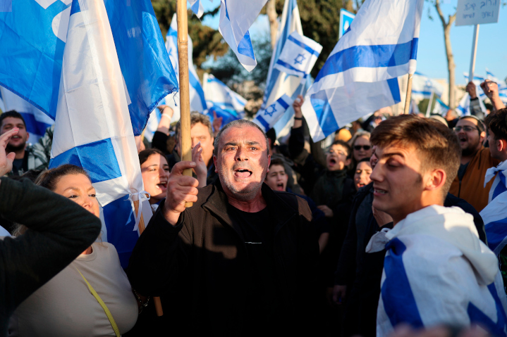 Tens of thousands of demonstrators who favor democratic reforms of Israel’s judiciary gather peacefully in Jerusalem. Despite hysterical media reports about chaos and collapse of Israel’s democracy, the Jewish state, civil society and economy continue to function smoothly.