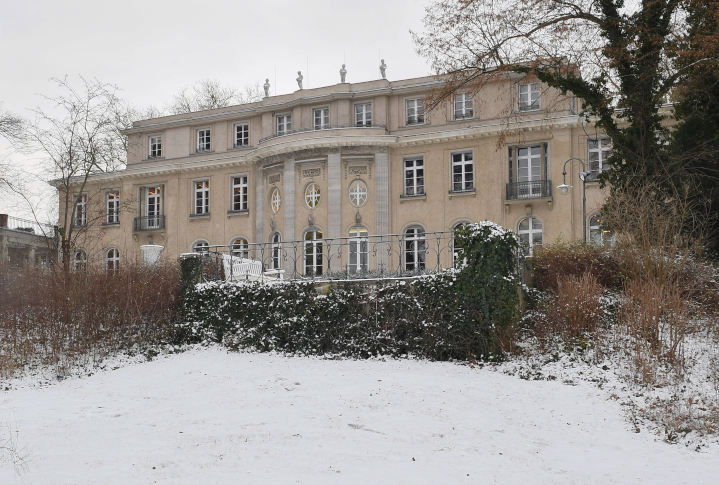 The site of the 1942 Wannsee Conference in Berlin, where Nazi leaders created the blueprint for the Holocaust. But neither that singular tragedy of Jewish history nor the feckless efforts of the United Nations were responsible for Israel’s creation. 