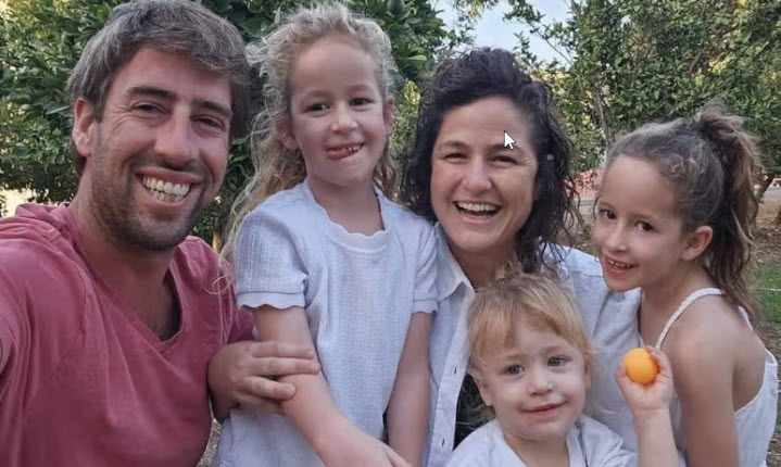 The entire Kedem family—father Yonatan, mother Tamar, and their children Shachar, Arbel, Omer—were slaughtered by Hamas terrorists in their home in Kibbutz Nir Oz. They were killed in cold blood, not because of politics or military strategy, but simply because they were Jews.