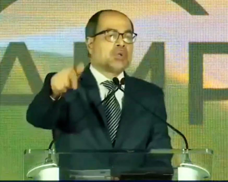CAIR Executive Director Nihad Awad at an American Muslims for Palestine event praises Hamas for its October 7 massacre, claiming Gazans have the right to defend themselves against an occupier (which Israel was not), but Israel is not allowed to defend itself against terrorists.