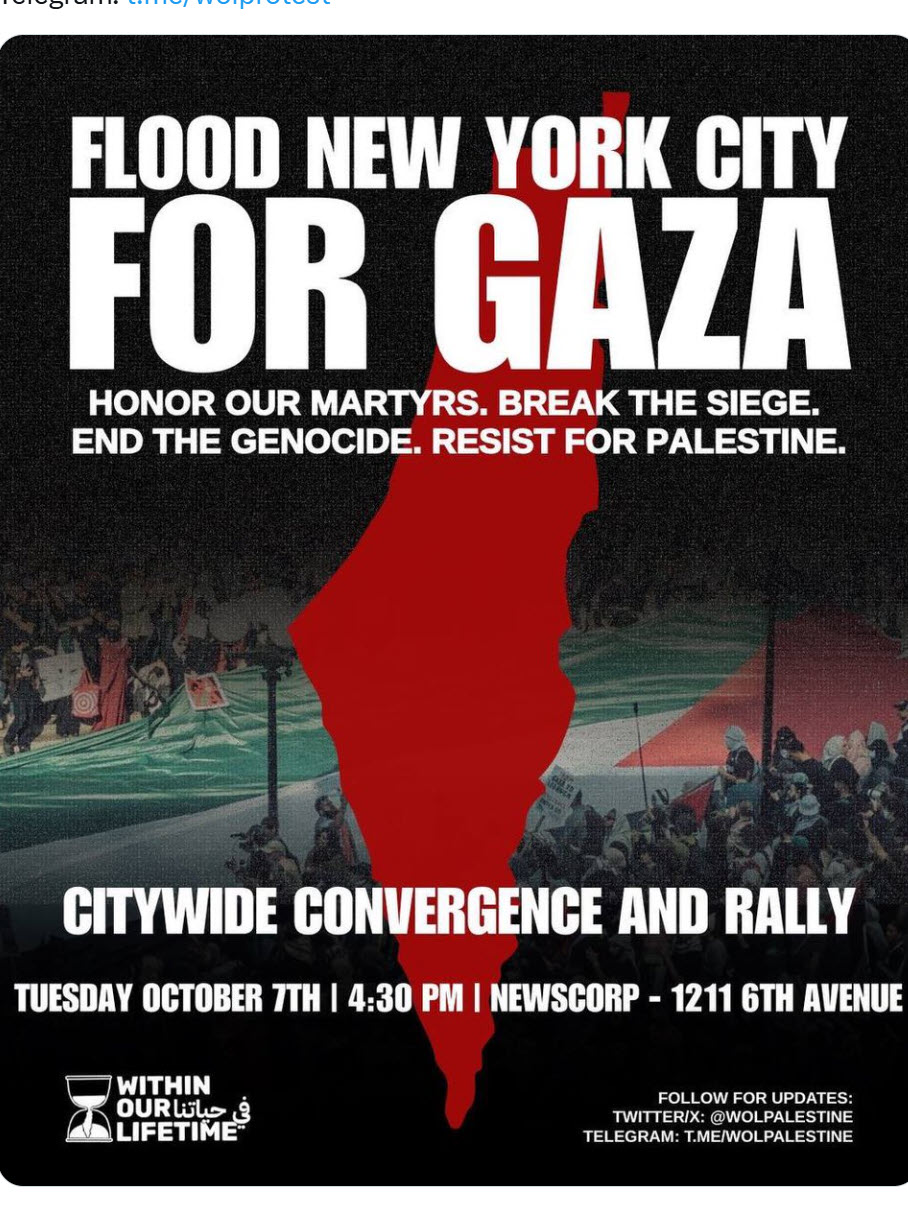 On the day Israel’s hostages were finally released from Gaza, enemies of Israel held rallies nationwide to promote continued war with Israel and “honor the martyrs” who committed a brutal October 2023 massacre, torture and kidnapping that devastated 1,500 innocent civilians. 