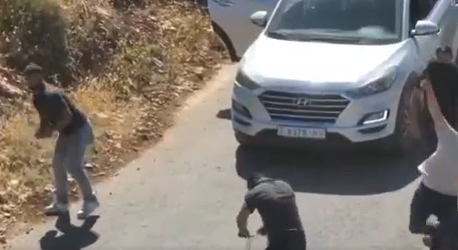 Palestinians fire stones at Jews in Judea and Samaria, while media falsely portray Jewish residents in the territory as violent extremists with no right to live there. In fact, violence by Jewish residents in Judea and Samaria is rare compared to rampant Palestinian terrorism.